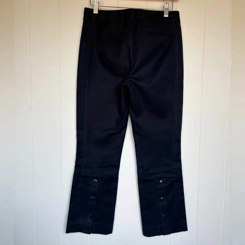 Tory Burch Dark Navy Cropped Ankle Pants - business chic - Picture 7 of 13